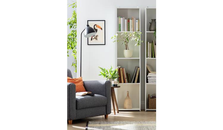 Argos 2024 bookcase grey