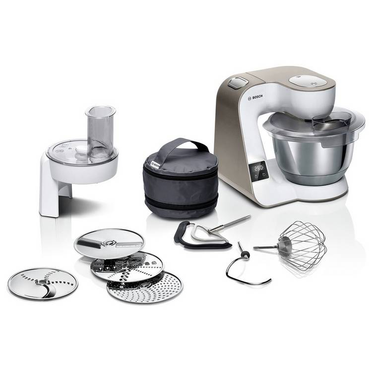 Bosch MUM5XW10GB CreationLine Stand Mixer & Built-In Scale 0