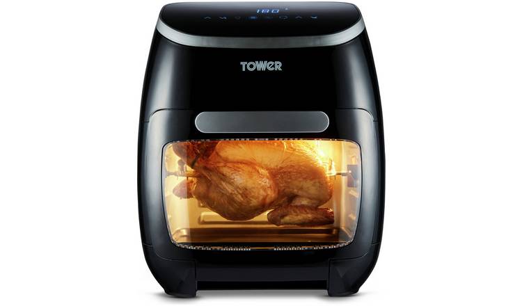 Buy Cookworks 9L Dual Air Fryer - Black, Air fryers and fryers