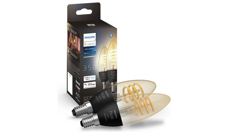 Hue Candle E14 LED Bulb – White Filament