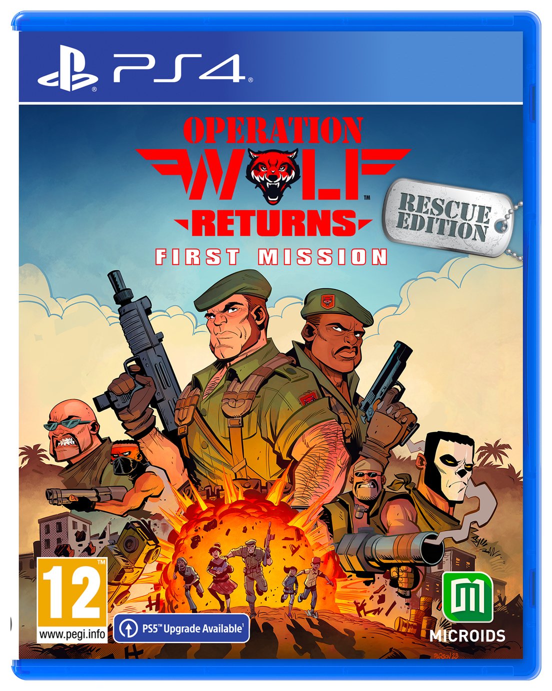 Operation Wolf Returns: First Mission PS4 Game