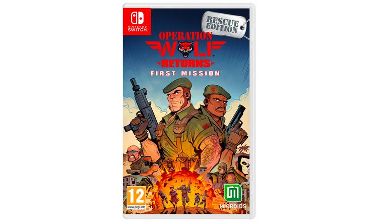 Operation Wolf Returns: First Mission Nintendo Switch Game