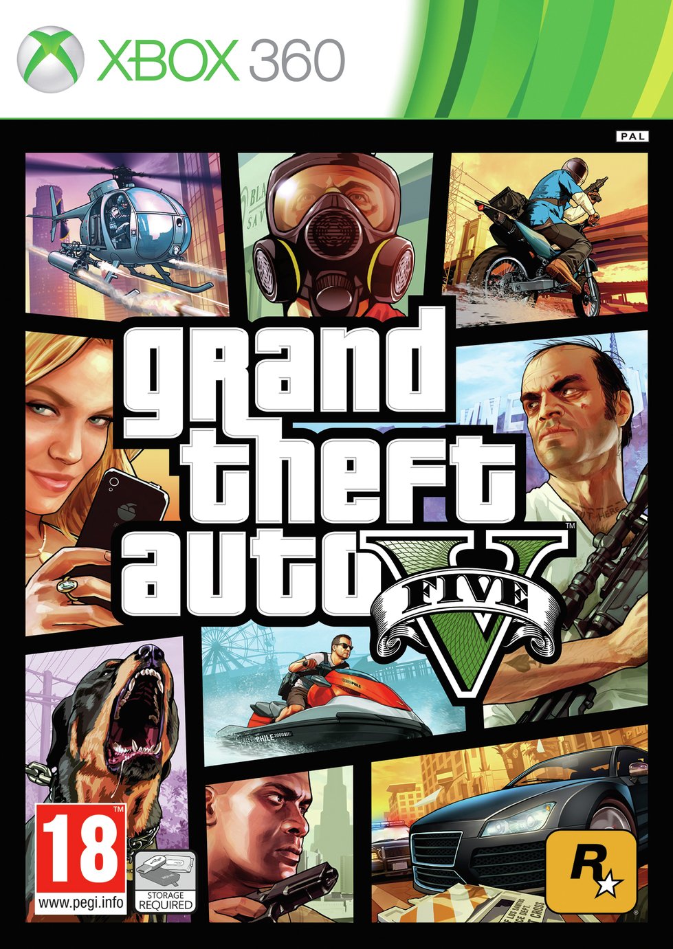 Grand Theft Auto V Xbox 360 Game