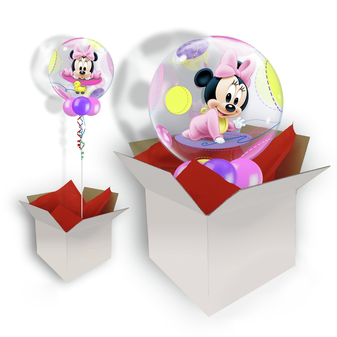 Disney Baby Minnie Mouse Balloon In a Box