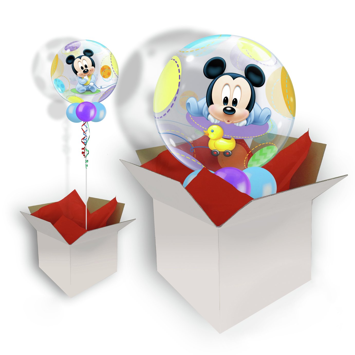 Disney Baby Mickey Balloon In A Box