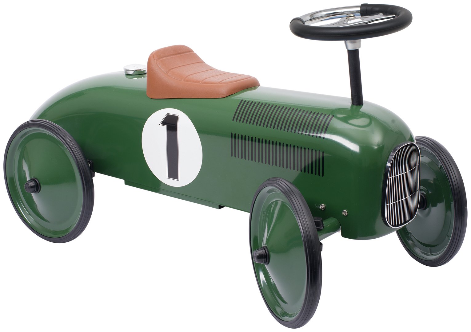 Goki Green Racing Car Racing Ride On