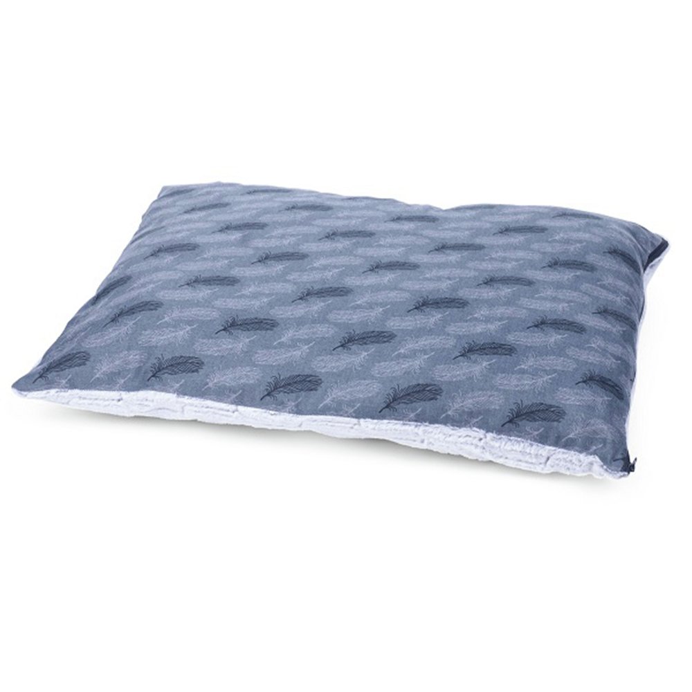 Petface Grey Feather Pillow Mattress - Medium