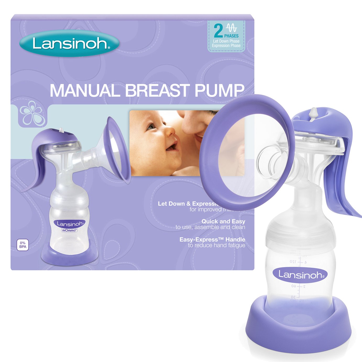 lansinoh breast pump