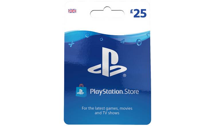 Buy 25 Playstation Store Gift Card Playstation Plus And Network Cards Argos