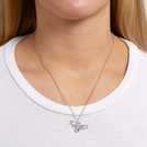 Olivia burton silver bee on sale necklace