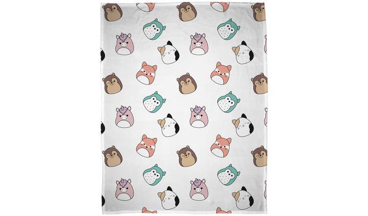 Buy Squishmallows Kids Fleece Throw - Multicoloured - 150X100cm | Blankets  and throws | Argos