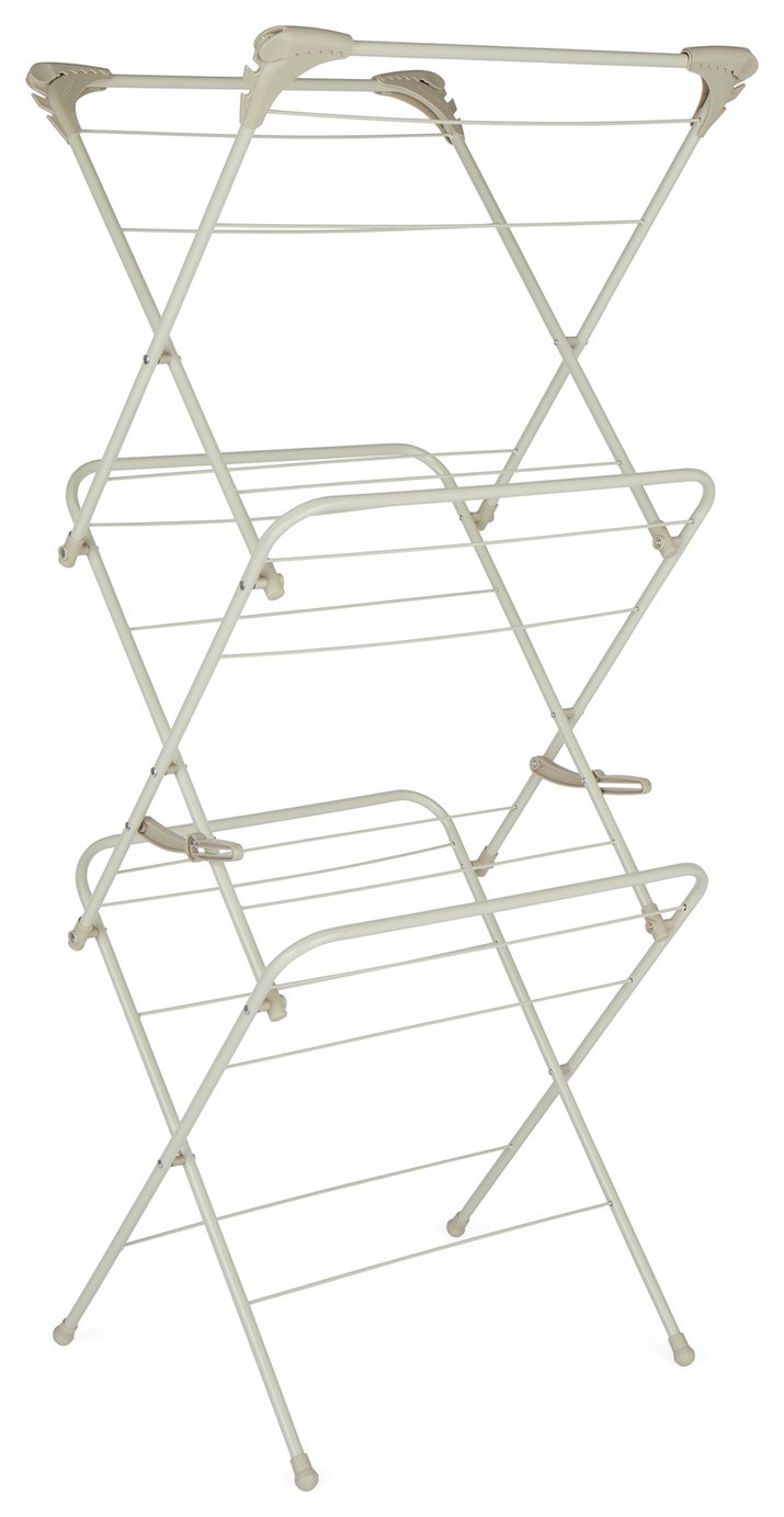 Salter Warm Harmony 15m 3 Tier Deluxe Indoor Clothes Airer