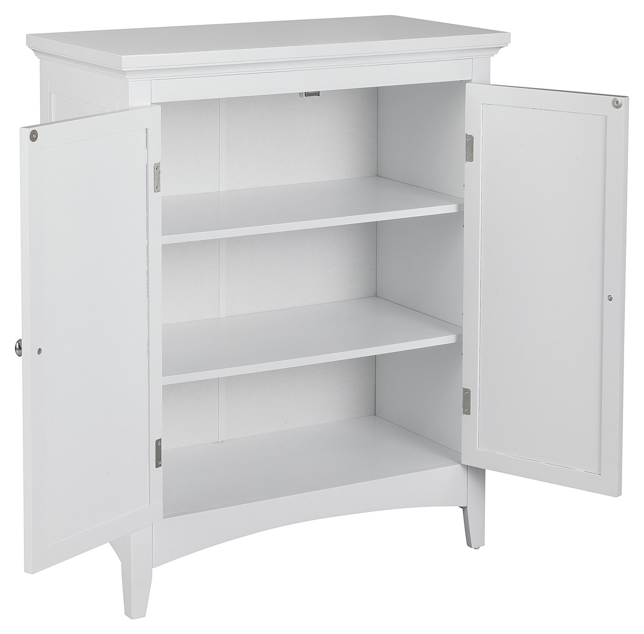 Teamson Home Glancy 2 Door Cabinet - White