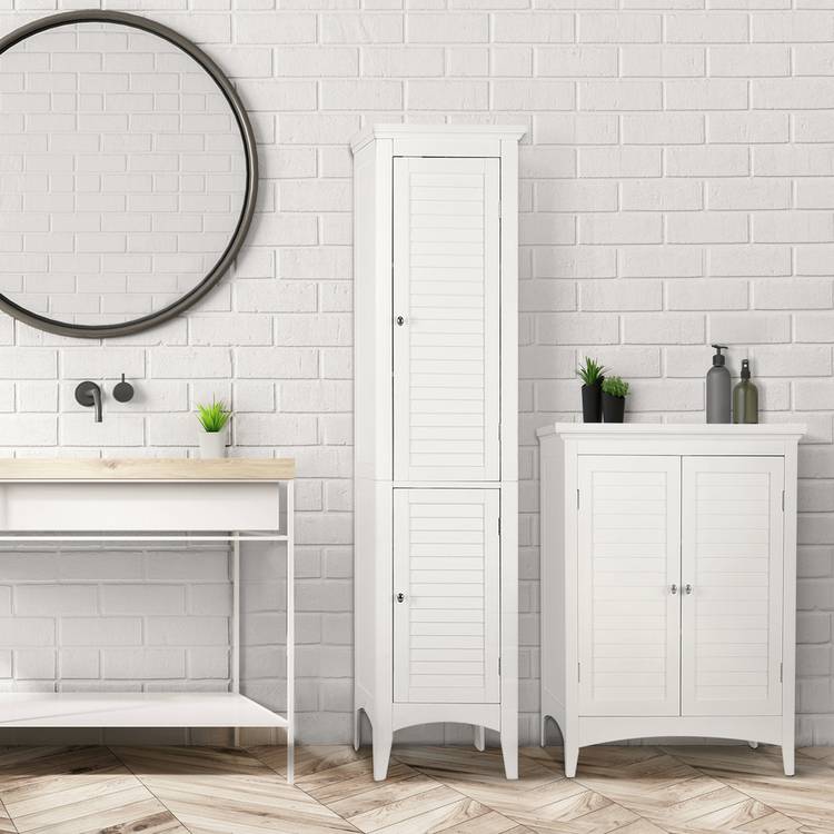Teamson Home Glancy Tallboy - White 0