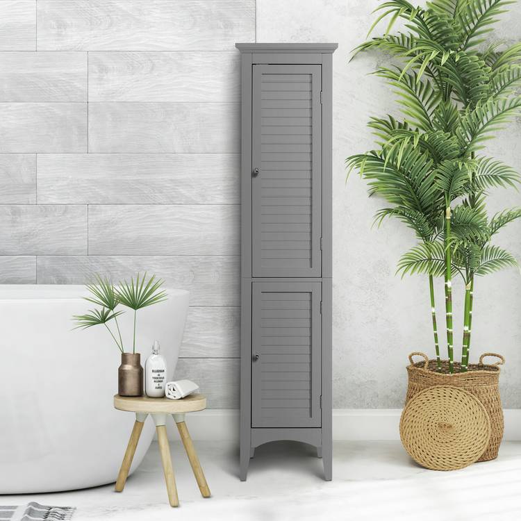 Teamson Home Glancy Tallboy - Grey 0