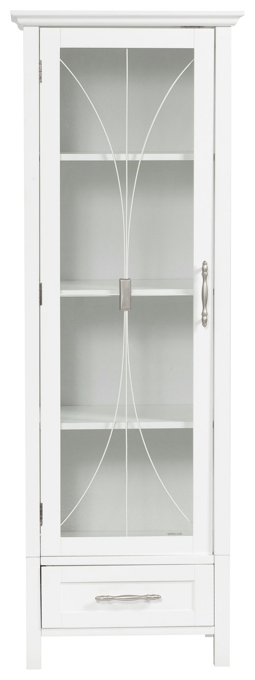 Teamson Home Delaney 1 Door Cabinet - White