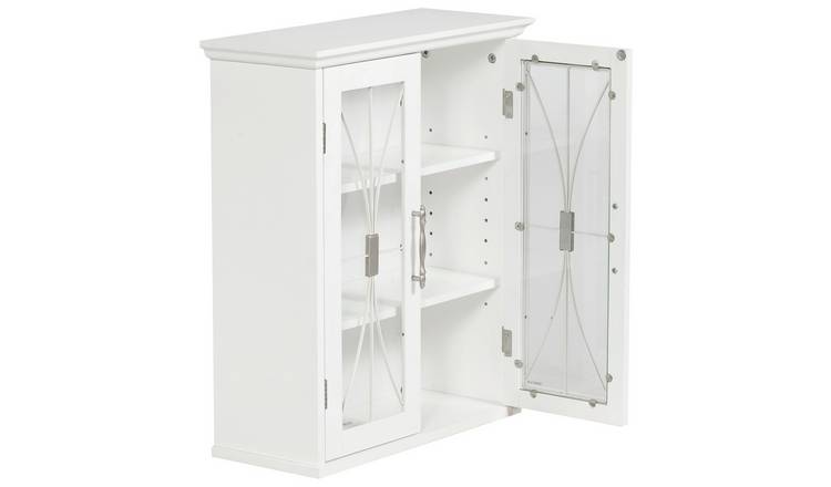 Teamson Home Delaney 2 Door Cabinet - White