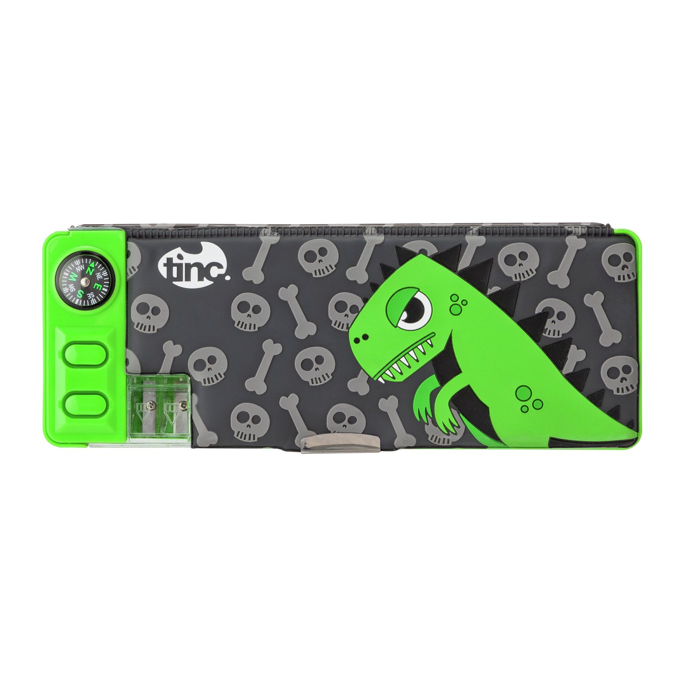 Tinc Dinosaur Compartment Pencil Case