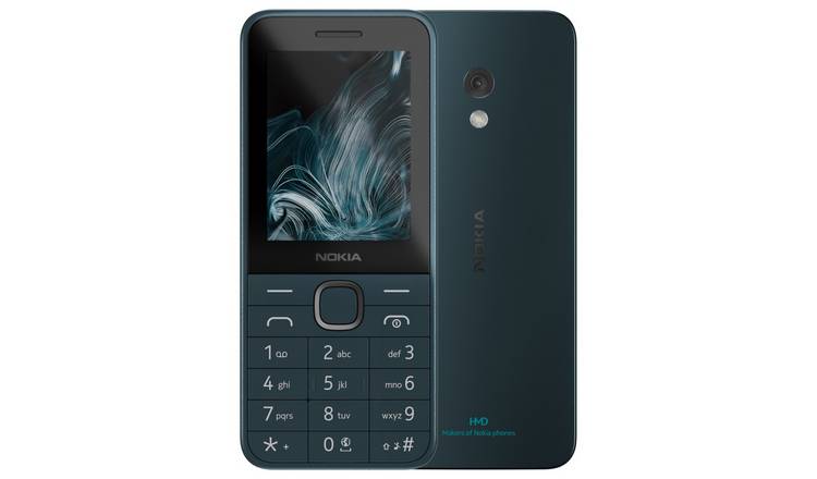 SIM Free Nokia 225 Mobile Phone - Dark Blue