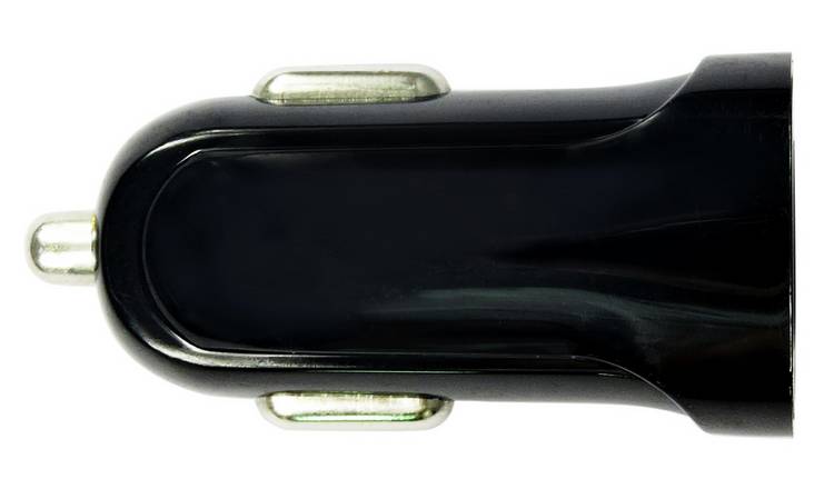 12-24W Bullet USB Car Charger - Black