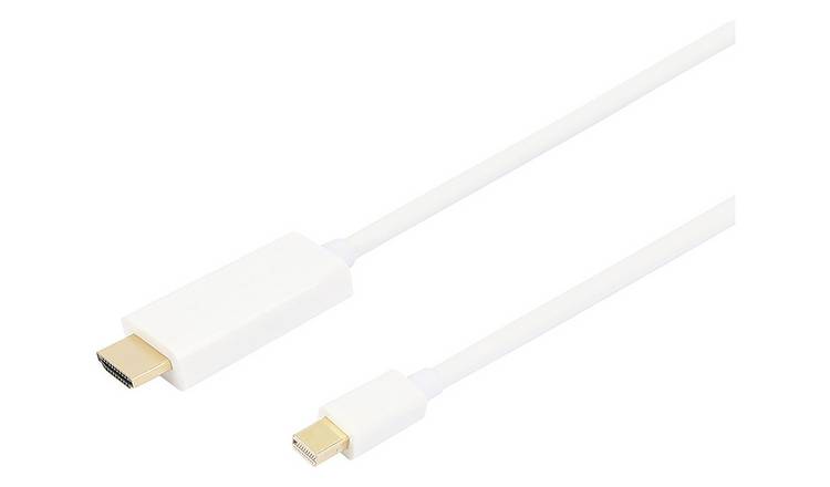 Buy 2m Mini DisplayPort to HDMI Cable Mobile phone chargers Argos