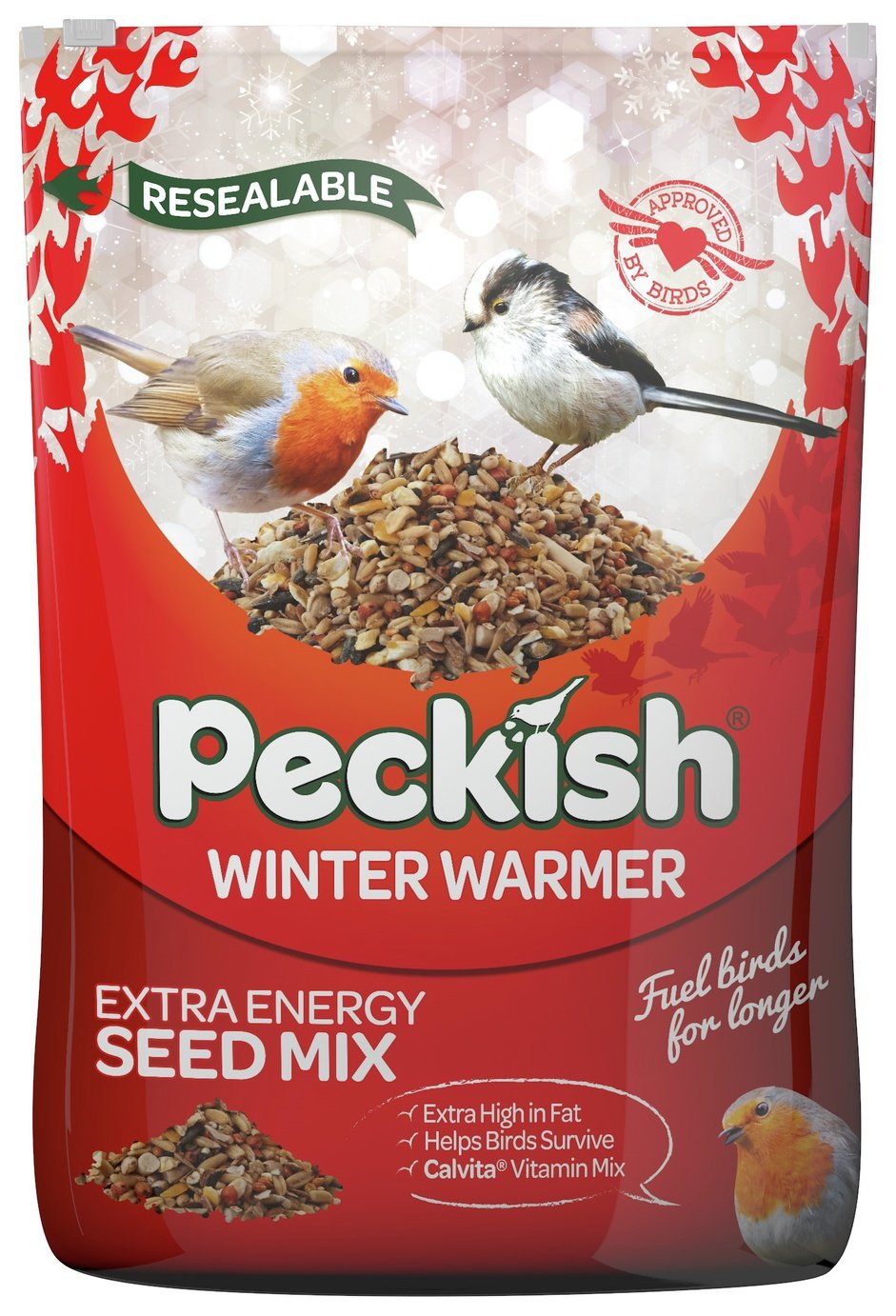 Peckish Winter Warmer Extra Energy Bird Seed Mix - 12.75kg