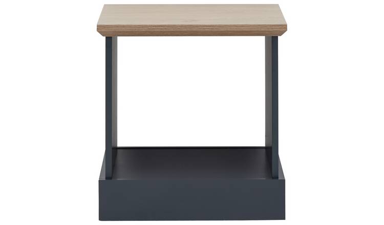 Kendal Lamp Table - Slate Blue