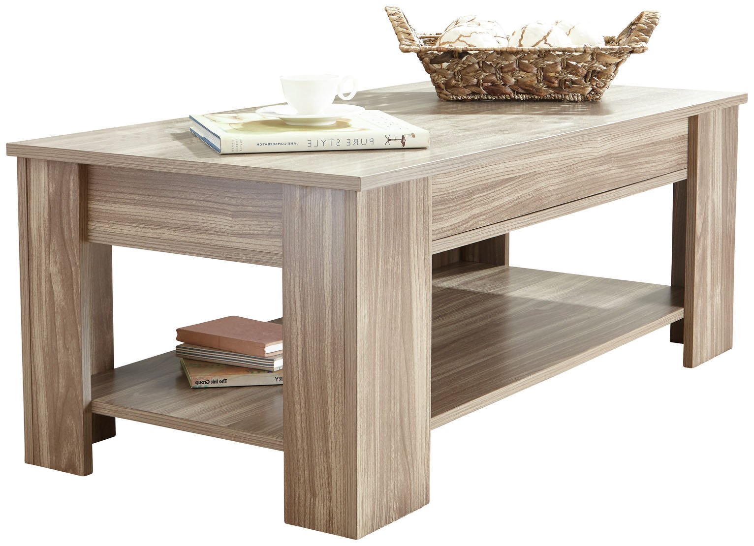 GFW Lift Up Coffee Table - Walnut