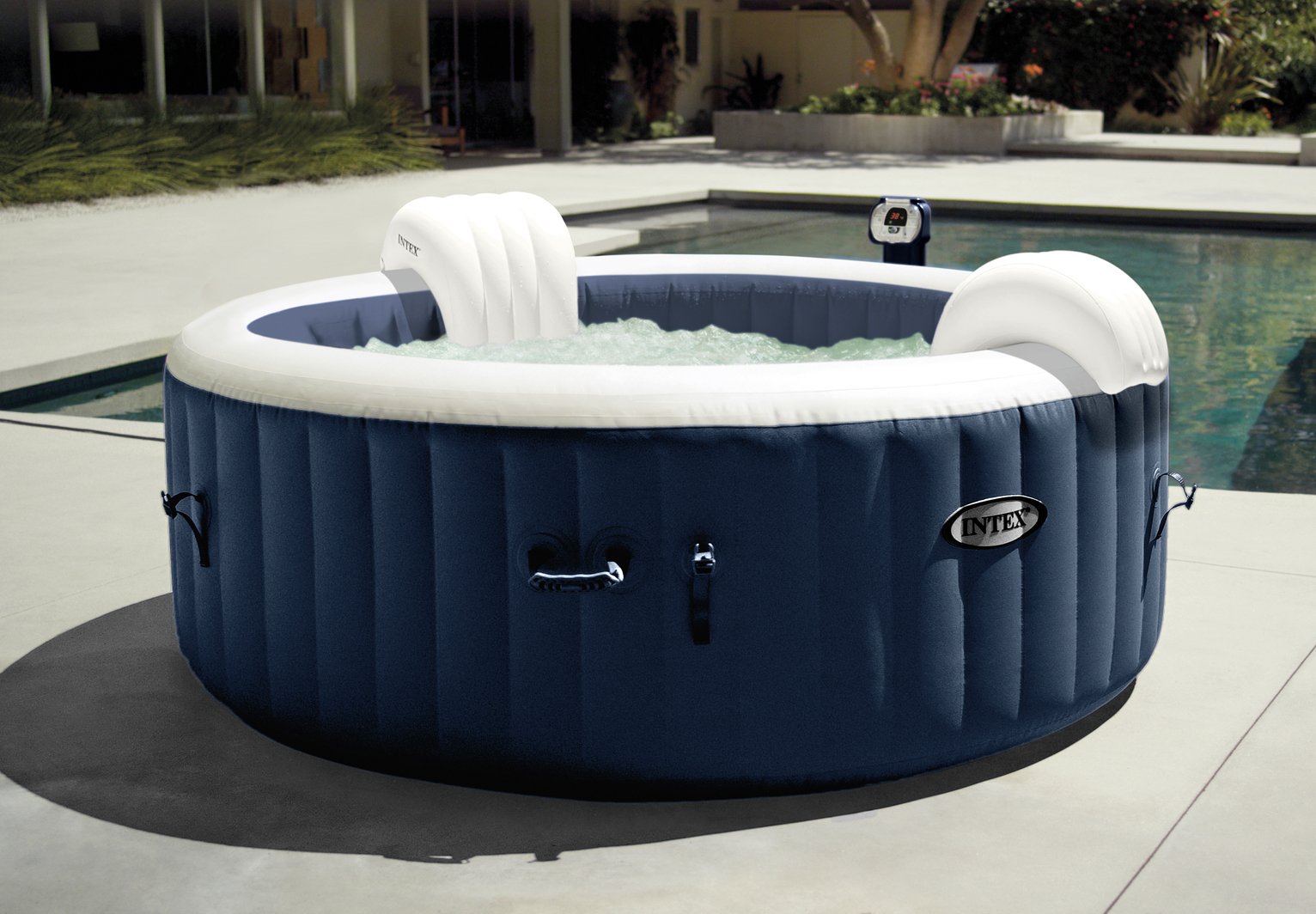 Intex PureSpa Plus 4 Person Hot Tub (1255816) | Argos Price Tracker ...