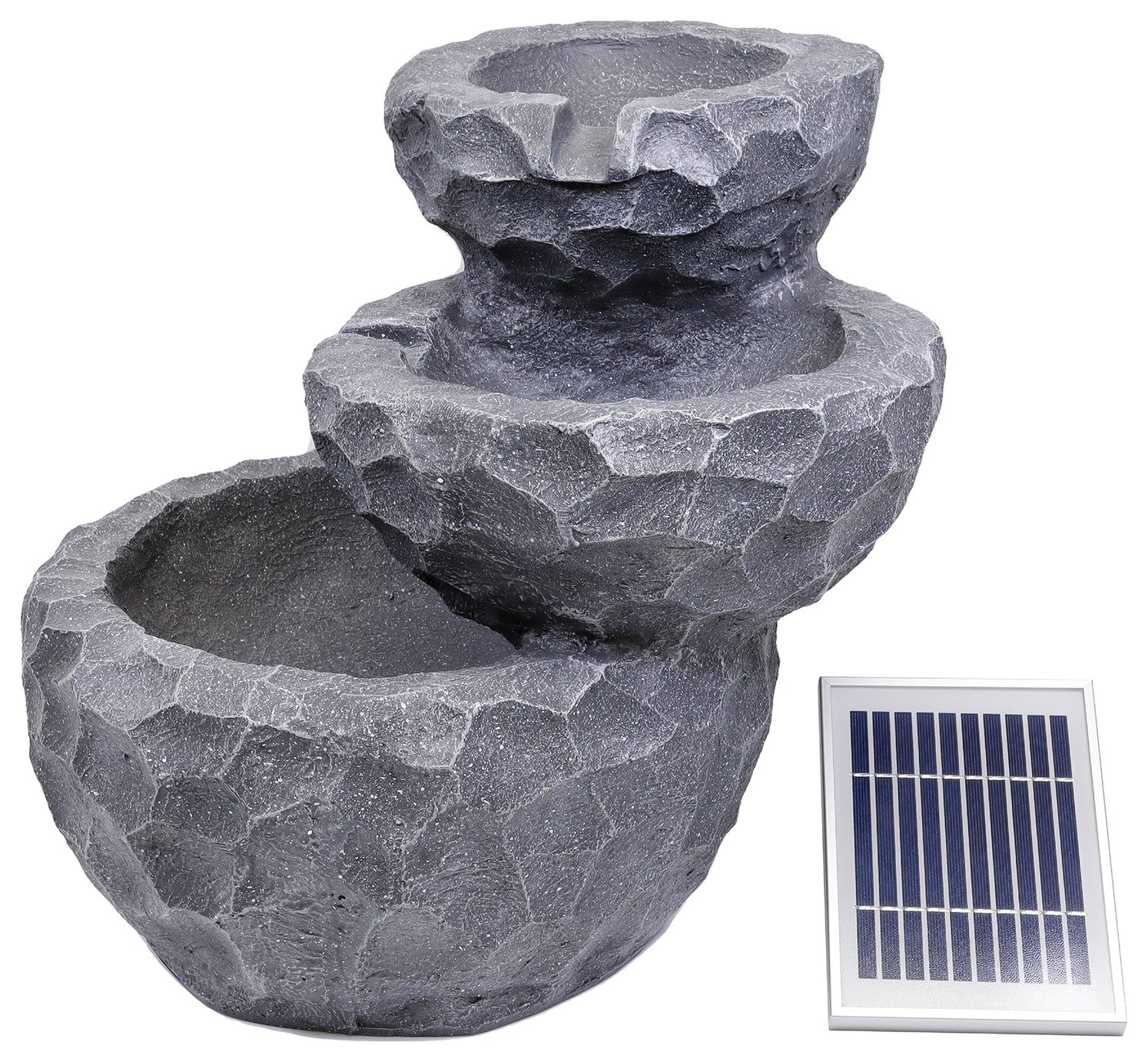 Gardenwize Solar Rock Water Feature