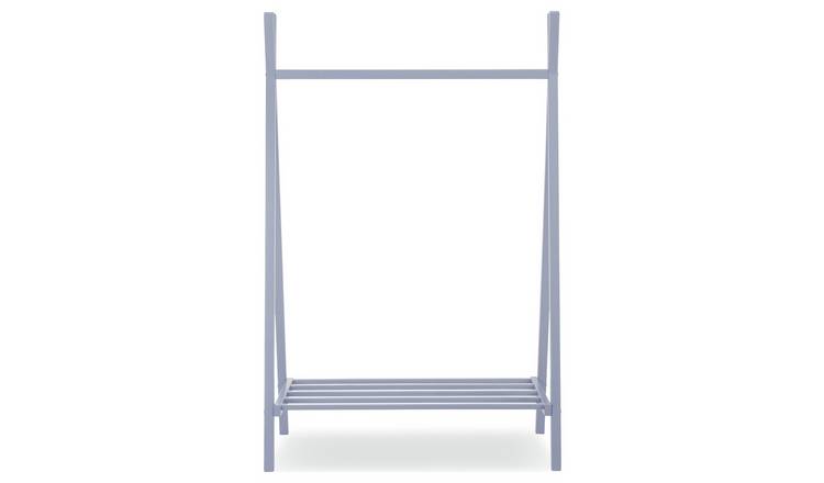 Blue discount clothes rail