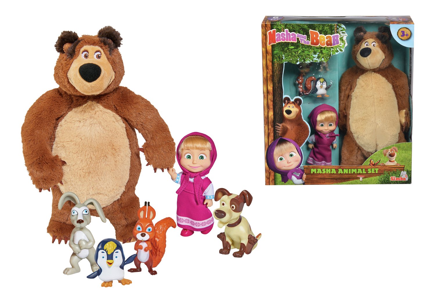 masha and the bear toys argos