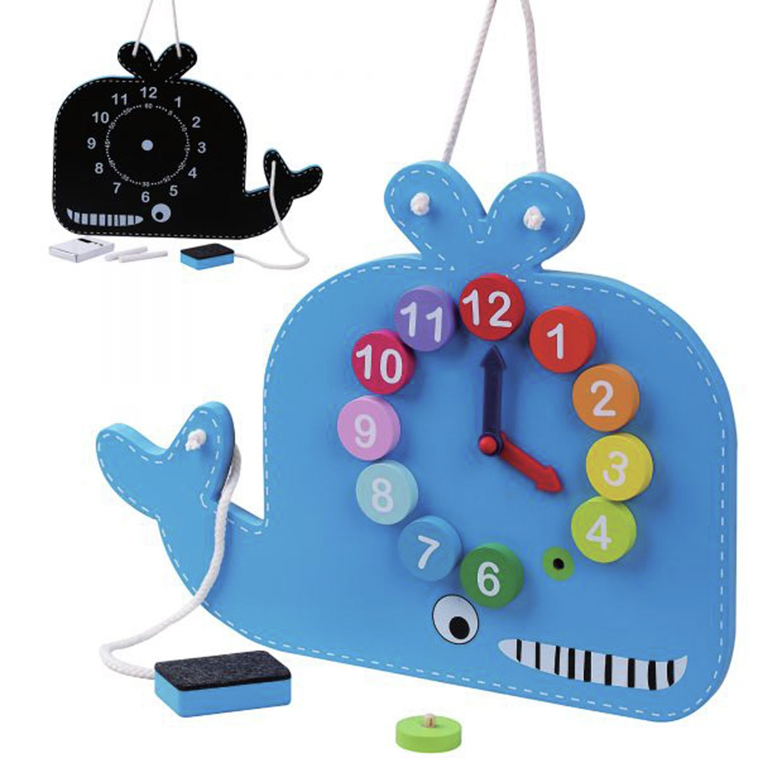 Jumini Whale Clock and Blackboard Review