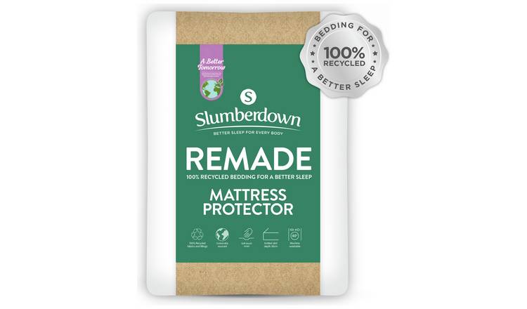 slumberdown waterproof mattress protector king size