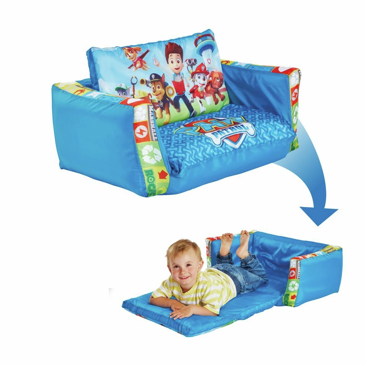 paw patrol flip sofa