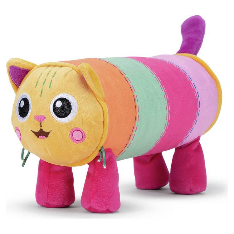 Gabby's Dollhouse 10 Inch Pillow Cat Plush Toy 0