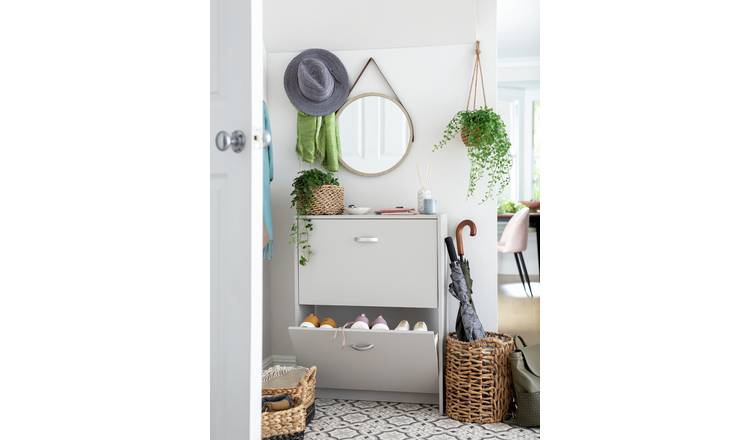 White storage deals cabinet argos