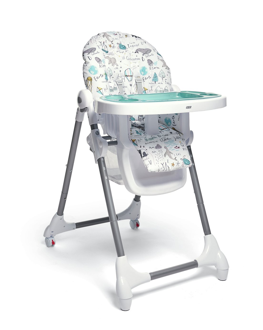 Mamas & Papas Happy Planey Snax Highchair