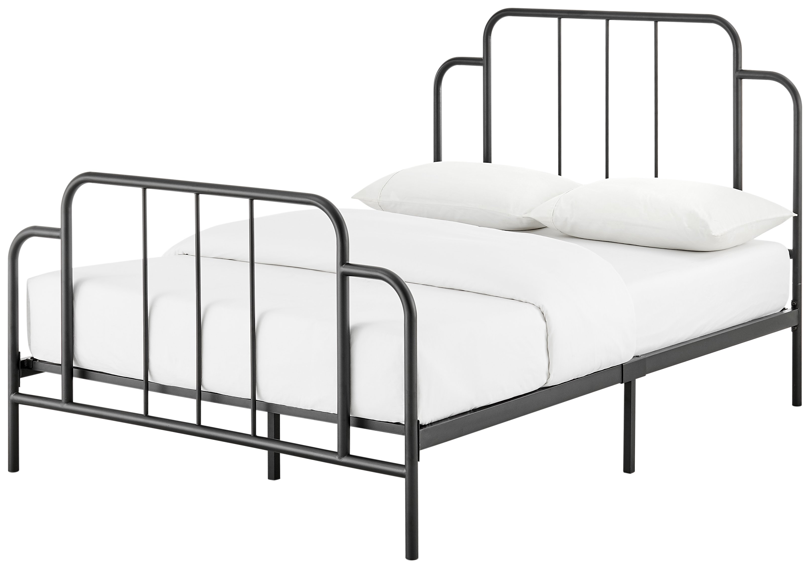 Habitat Jacques Kingsize Metal Bed Frame - Black