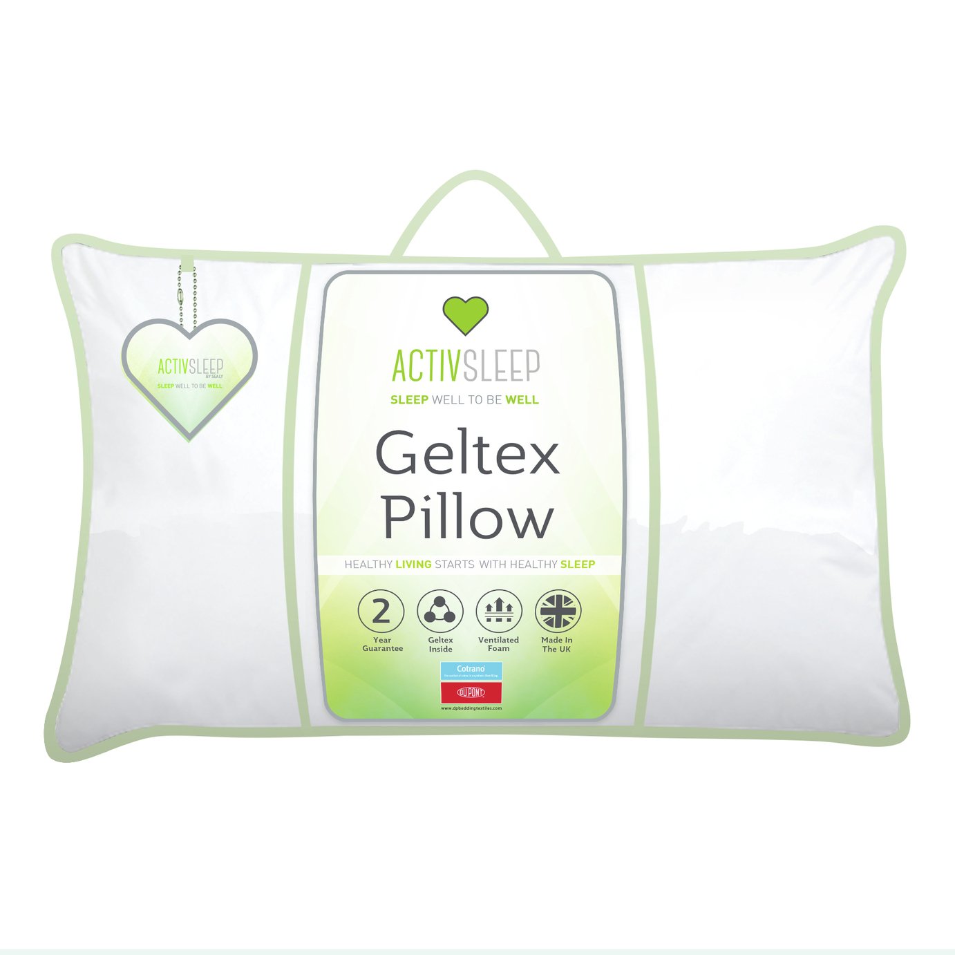 Sealy ActivSleep Geltex Memory Foam Medium/ Firm Pillow Review