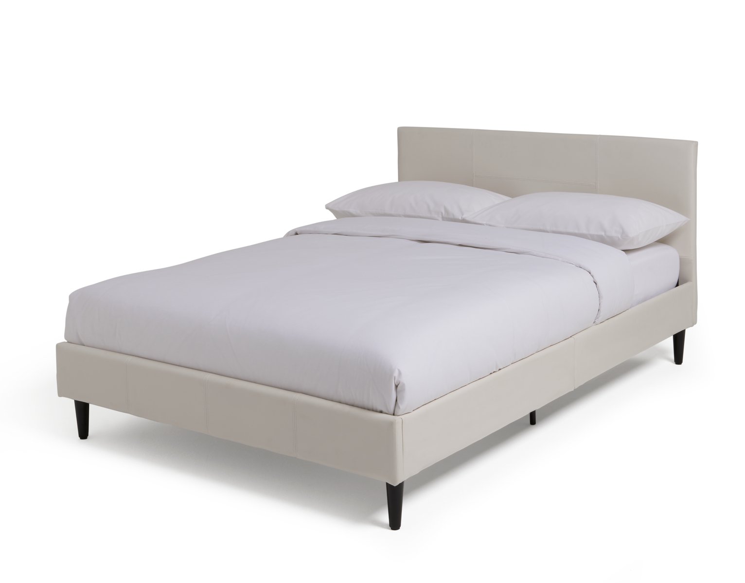 Argos Home Skylar Double Bed Frame - White