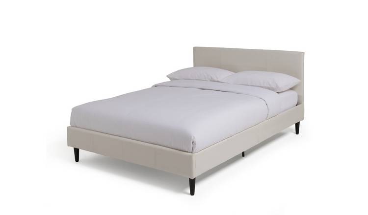 Argos Home Skylar Double Bed Frame - White