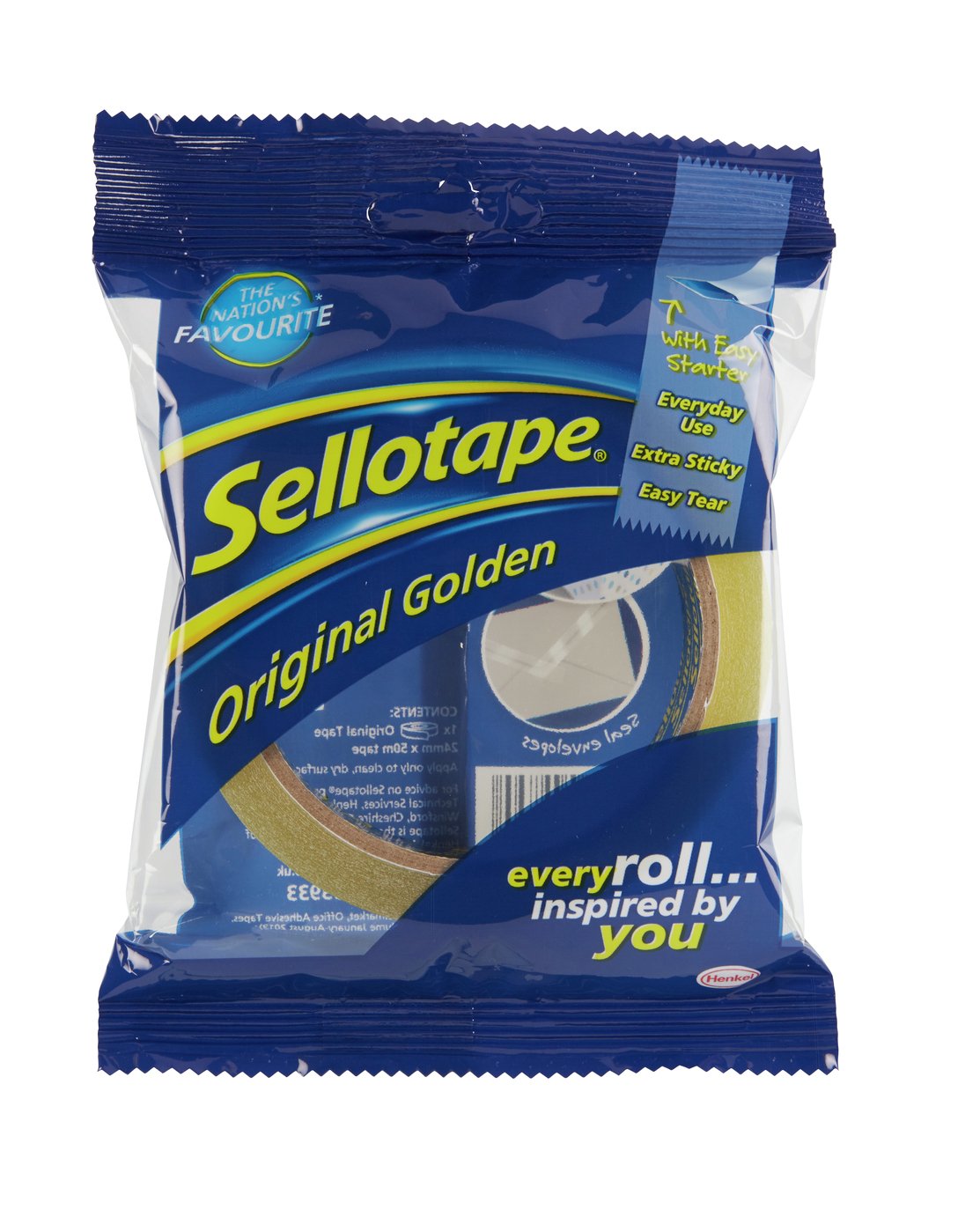 Sellotape Original Golden 24mm x 50m