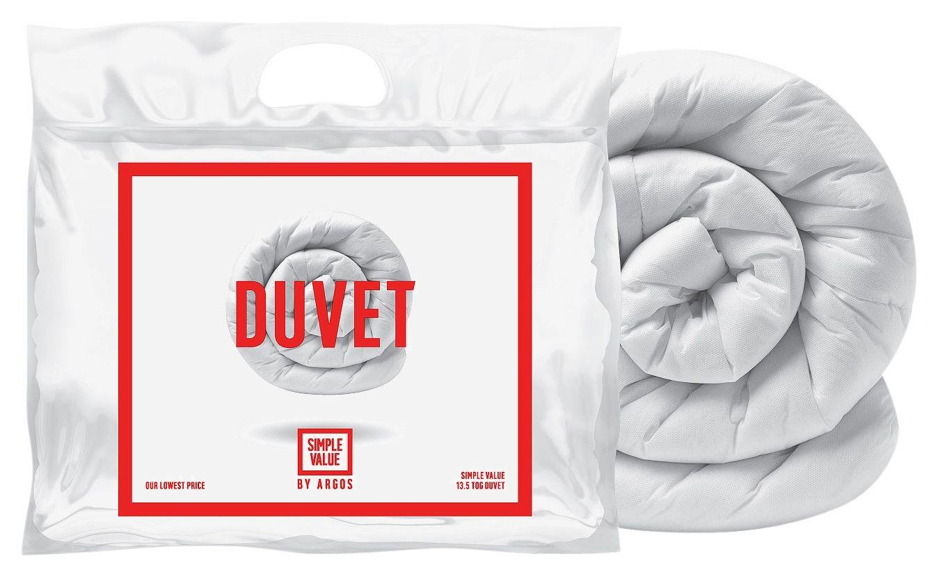 argos double duvet