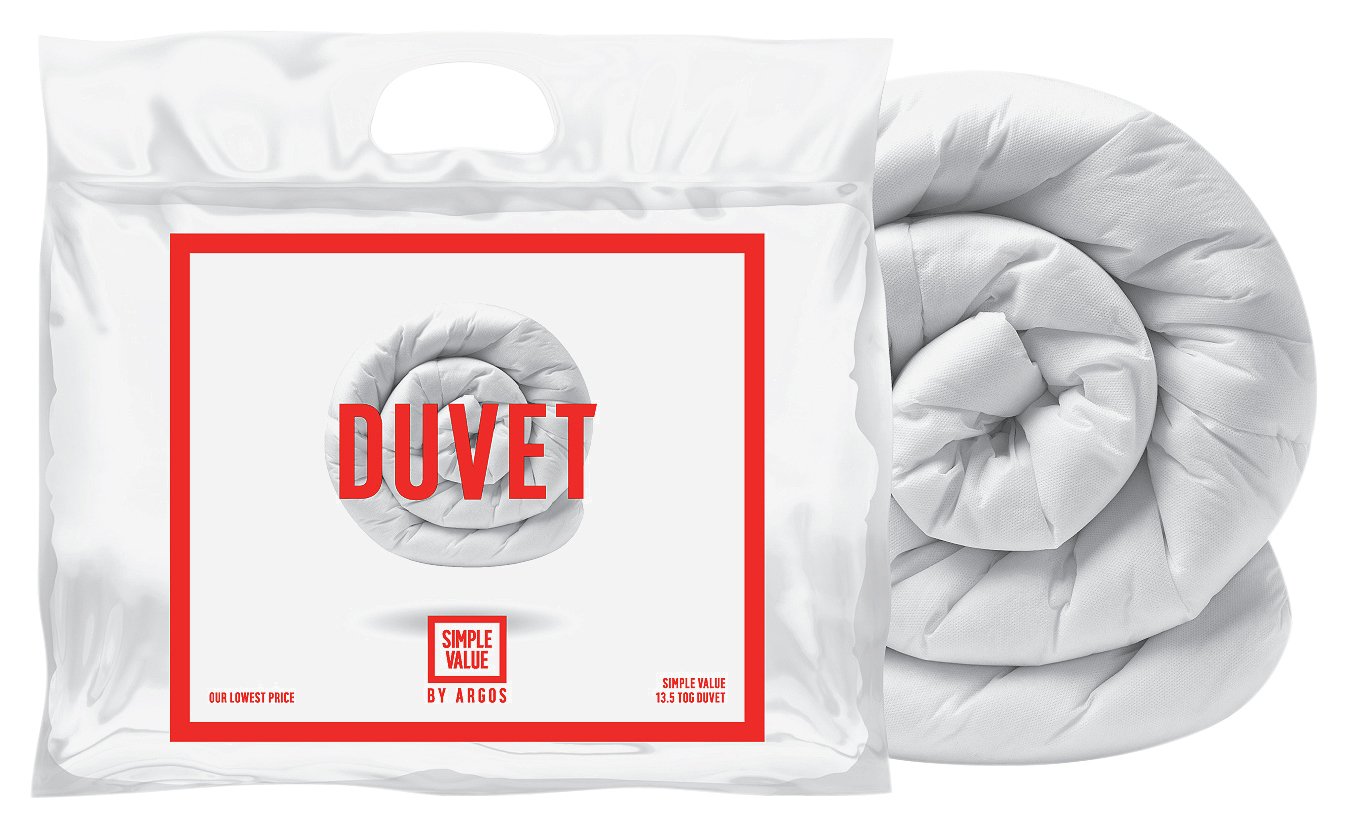 Simple Value Cosy Sleeper 13.5 Tog Duvet - King