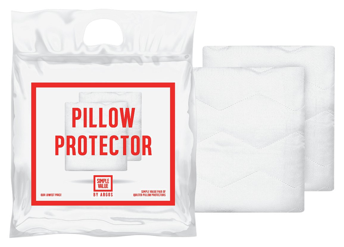 Argos Home Quilted Pair of Pillow Protectors Review