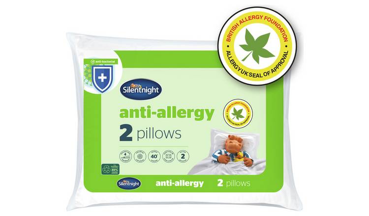 Buy Silentnight Anti Allergy Medium Soft Pillow 2 Pack Argos