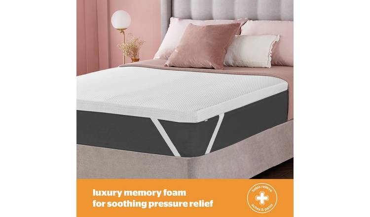 Argos memory foam on sale mattress topper