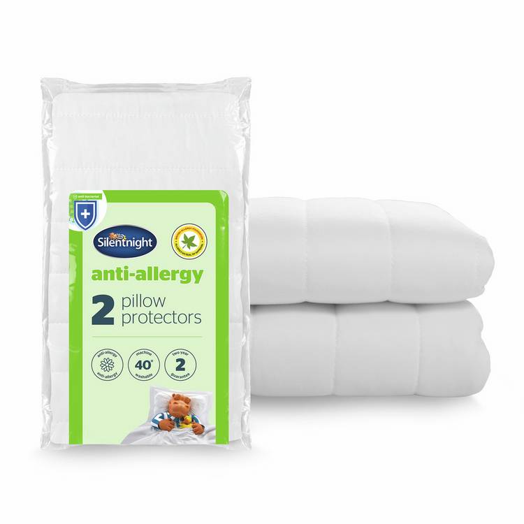 Silentnight Anti-Allergy Pair of Pillow Protectors 0