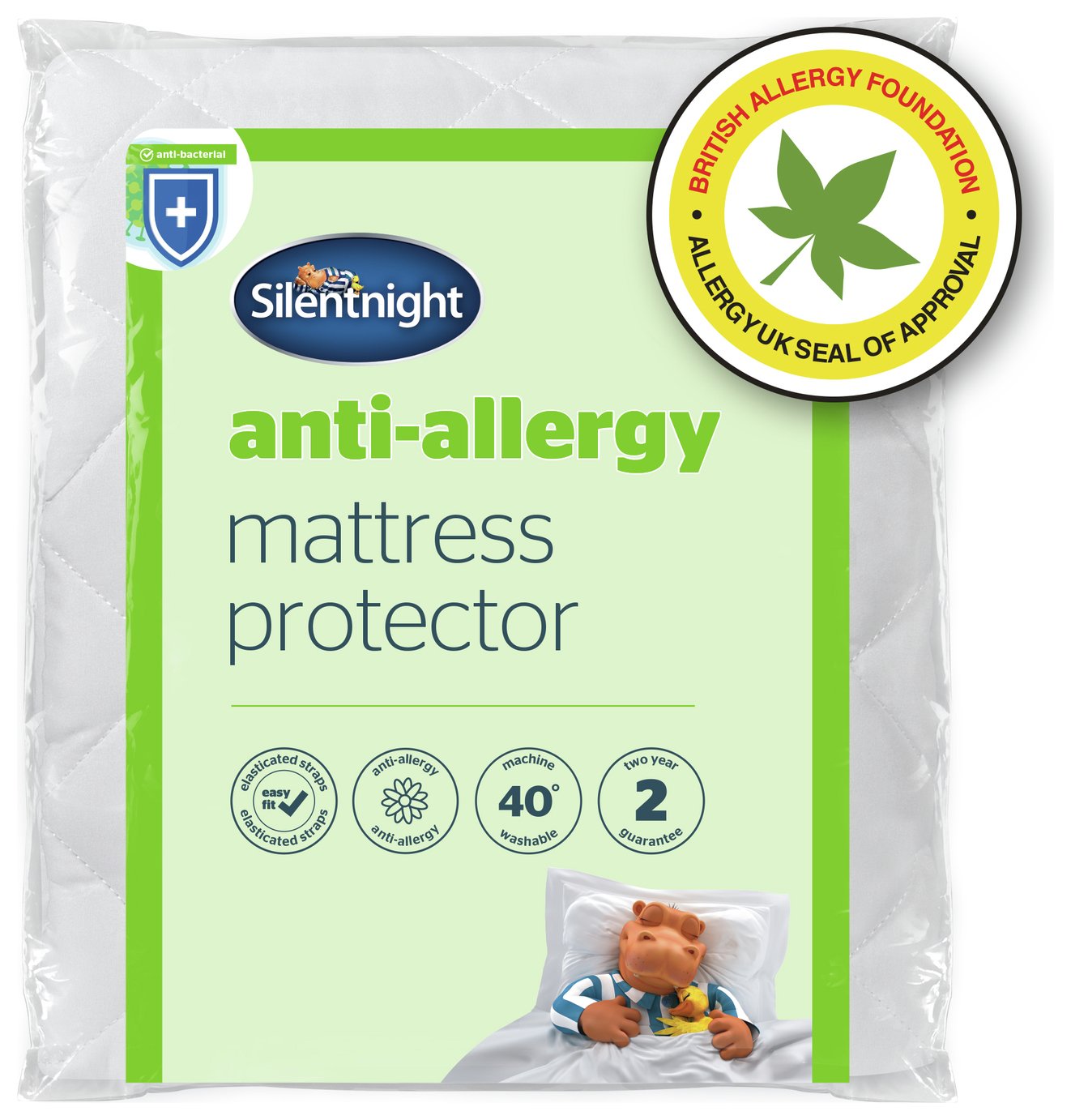 Silentnight Anti-Allergy Mattress Protector - Single